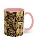 Royal Pawsitivity Labs Accent Coffee Mug