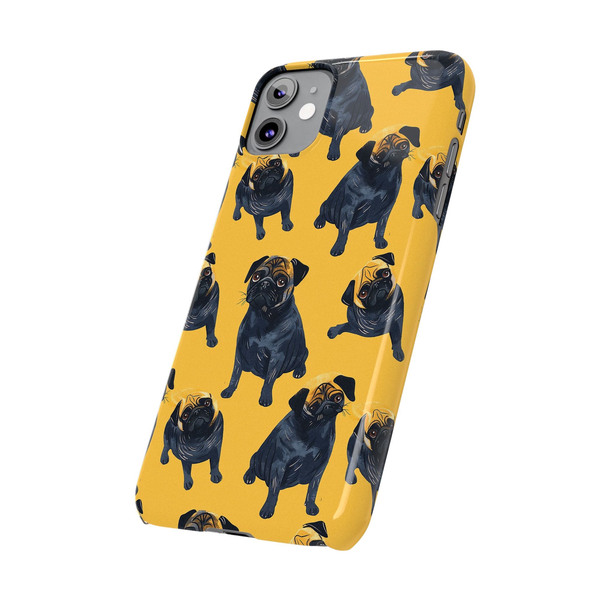 Puglet Posh Paradise Slim Phone Cases