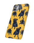 Puglet Posh Paradise Slim Phone Cases