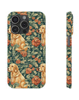 Blooming Goldie Glam Slim Phone Cases