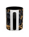 Regal Frenchie Noir Elegance Accent Coffee Mug