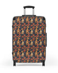 Floral Pawsome Dachsund Delight Suitcase