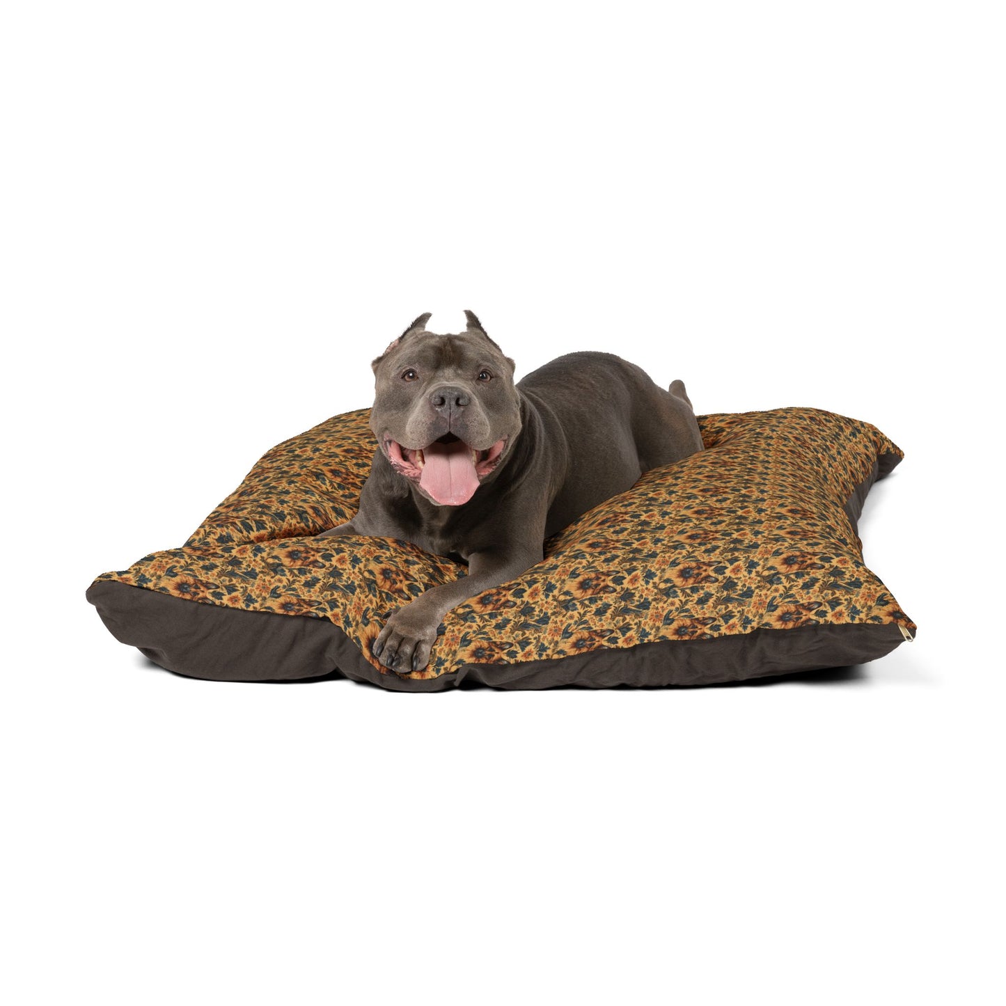 Autumnal German Shepherd Glamour Pet Bed