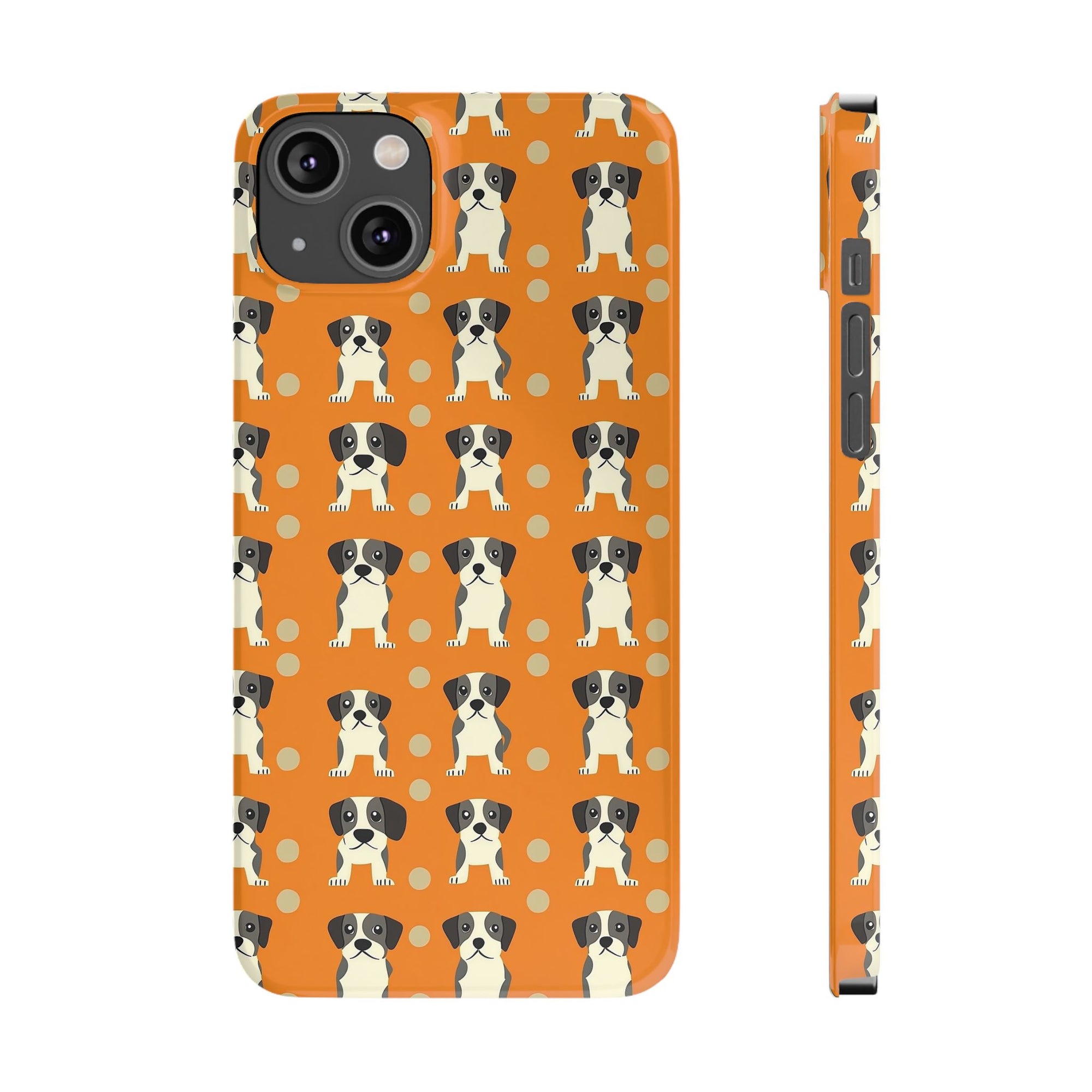 Boxer Blissful Chic Canine Slim Phone Cases