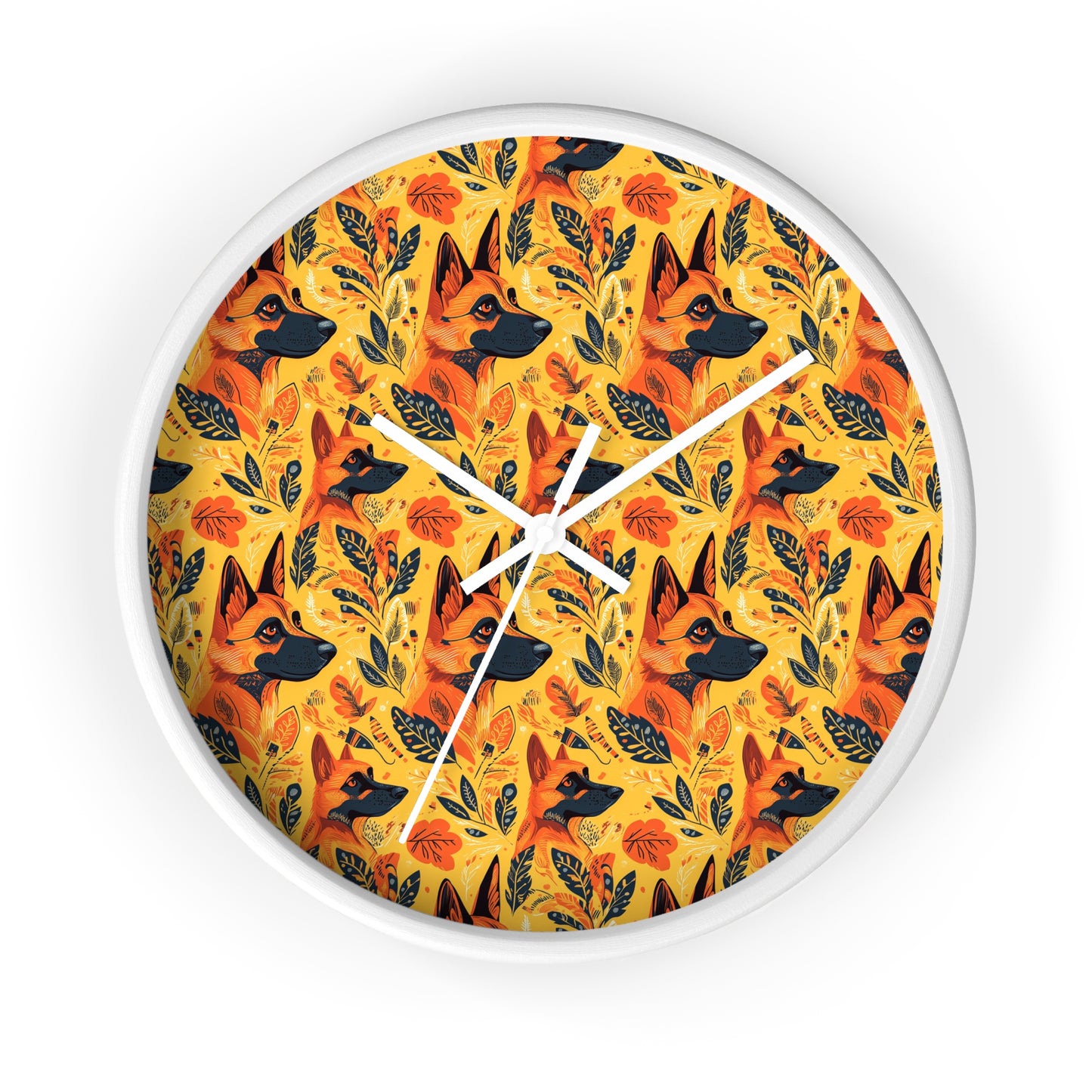 Shepherd Safari Retreat Wall Clock