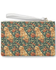 Blooming Goldie Glam Clutch Bag