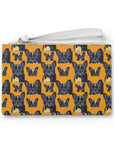 Frenchie Pawsitively Pawsome Peek-a-Boo Perfection Clutch Bag