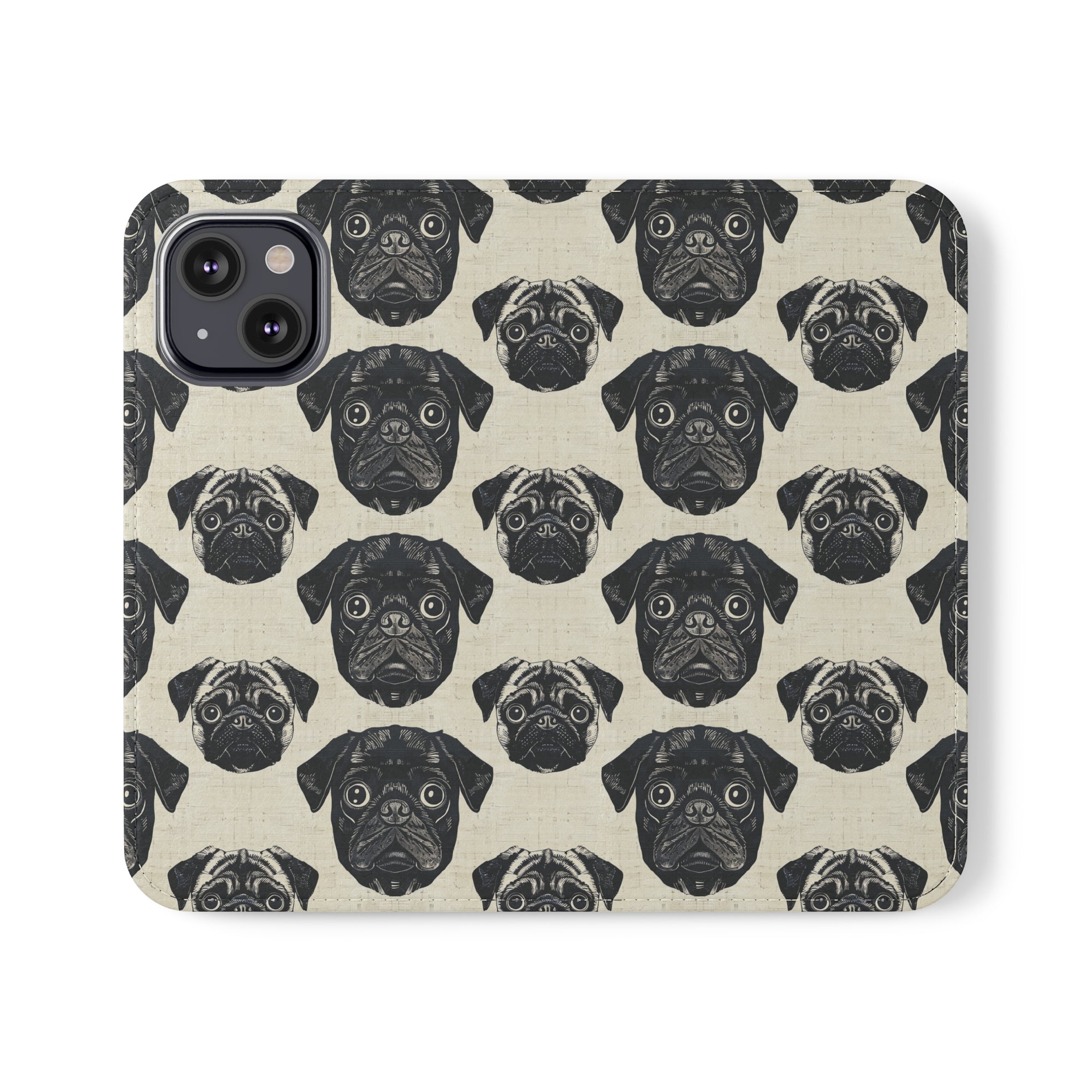 Pugalicious Enchantment Flip Cases