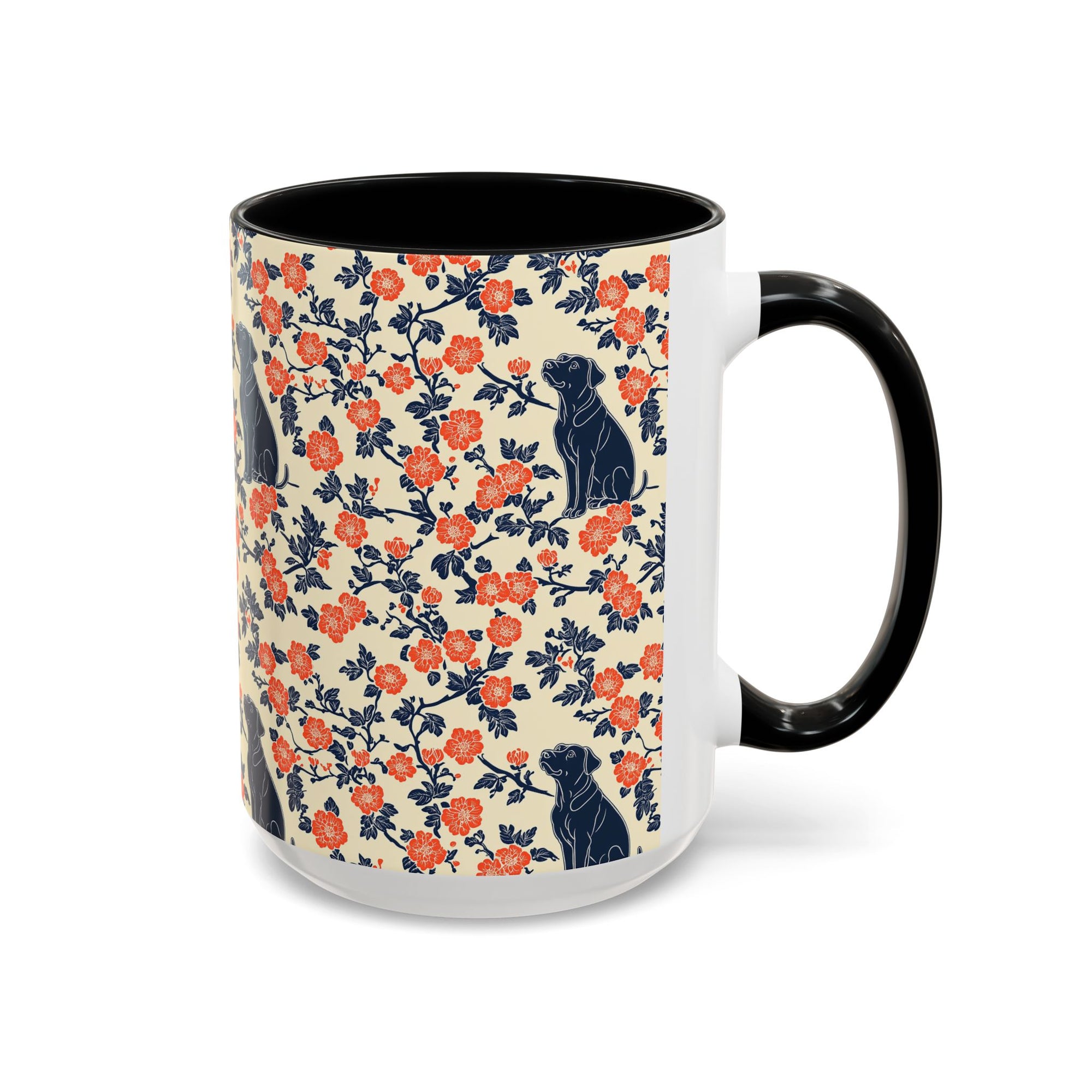 Bloomiful Lab Bouquet Accent Coffee Mug