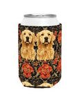 Golden Pawsatronic Tapestry Can Cooler Sleeve