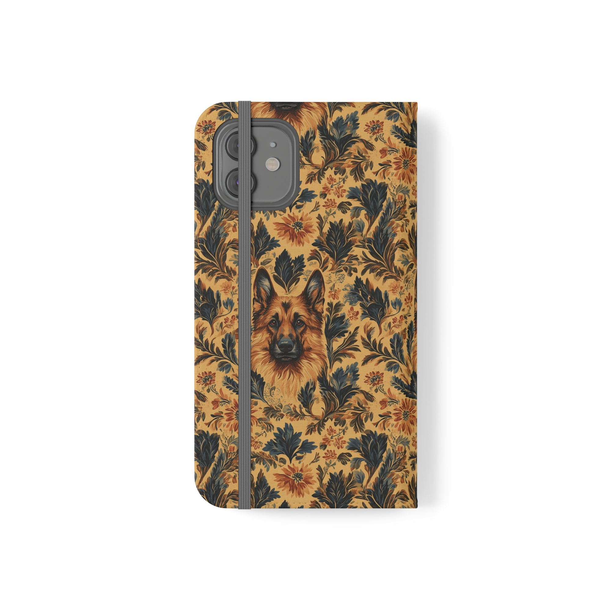 Autumnal German Shepherd Glamour Flip Cases