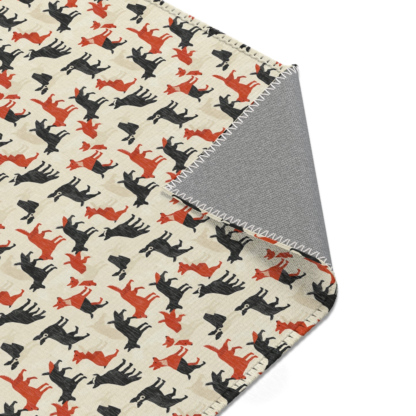 Modern Shepherd Chic - German Shepherd Area Rug