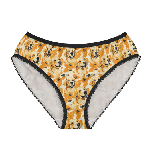 Golden Glitz 'n Glamour Woofwear Women's Briefs