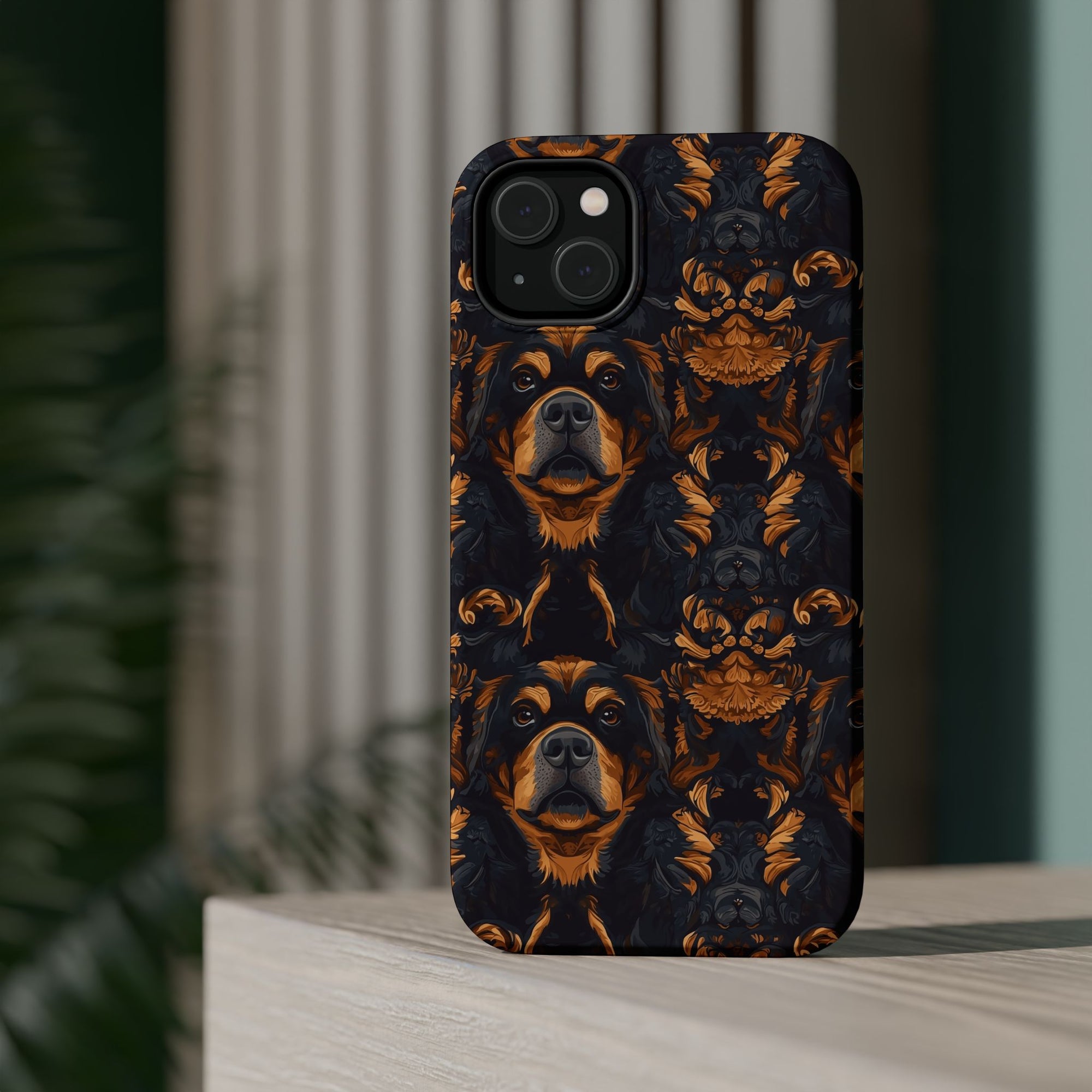 Modern Rottweiler Royalty Magnetic Tough Cases