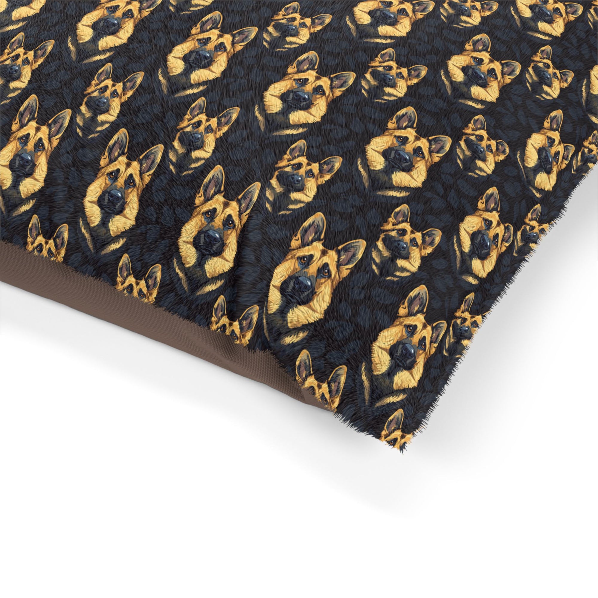 Majestic Hound Couture: German Shepherd LuxeBlend Pet Bed