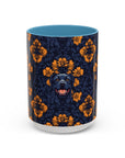 Royal Rottweiler Regalia Accent Coffee Mug