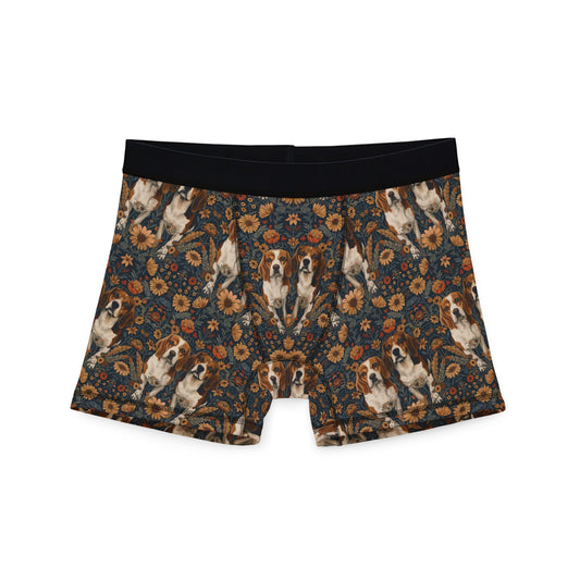 Beagle Buddies Meadow Magic Men's Boxers