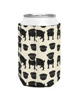 Puggie Pout Perfection Can Cooler Sleeve