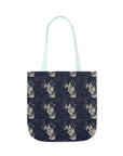 Celestial Boxer Bliss Canvas Tote Bag