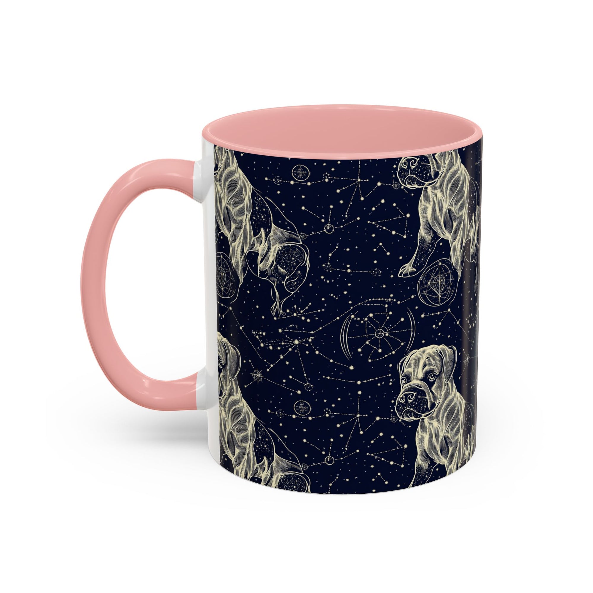 Celestial Boxer Bliss Accent Coffee Mug