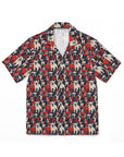 Bulldoggy Bliss Chomper Men's Hawaiian Camp Shirt