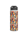 Bloom Pup Frenchietastic Splatter Stainless Steel Water Bottle