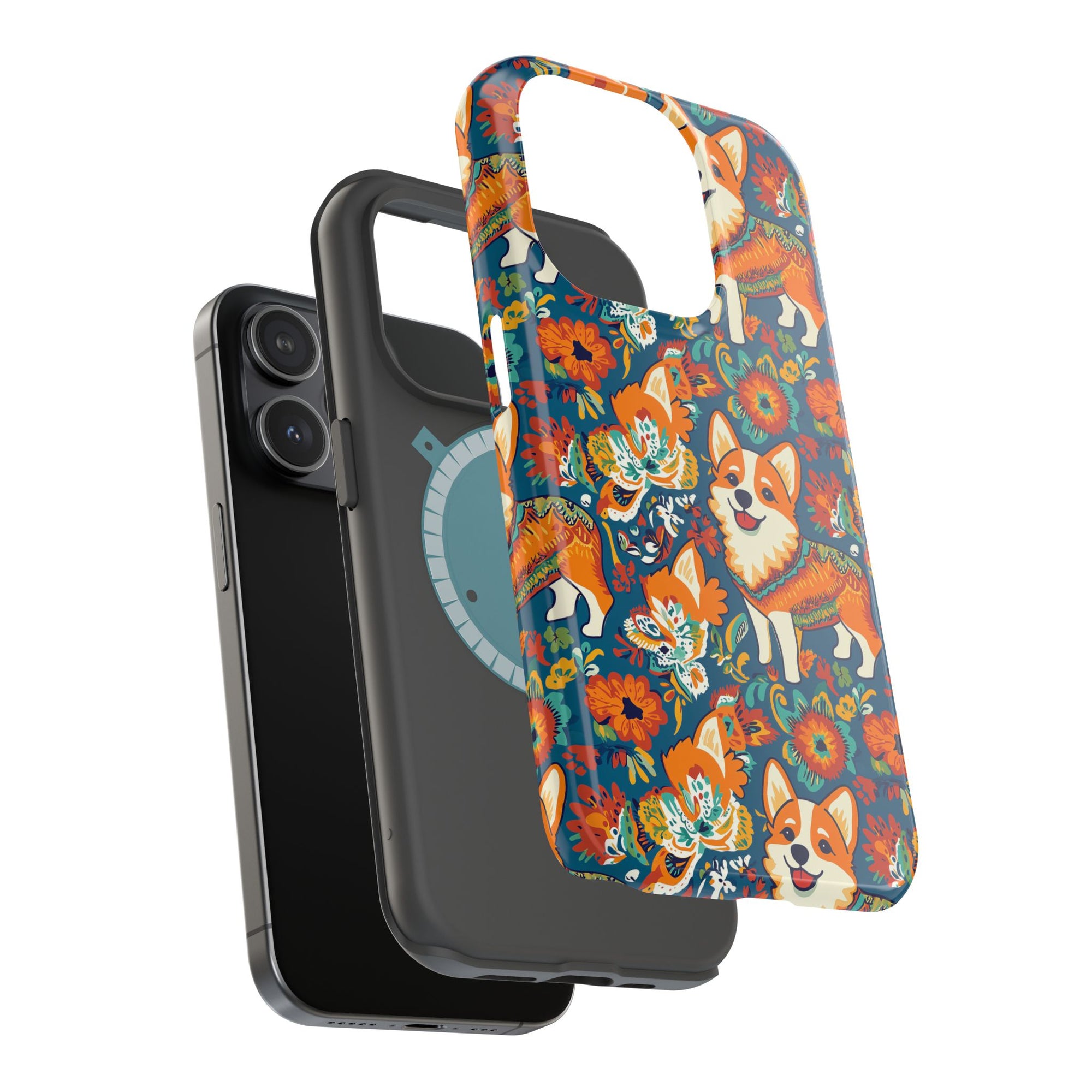 Corgi Carnival Couture Magnetic Tough Cases