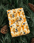 Golden Glitz 'n Glamour Woofwear Gift Wrap Papers