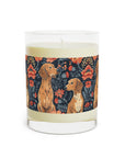 Floral Pawsome Dachsund Delight Scented Candle