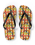 Corgi Chic Popart Pup Flip Flops