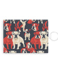 Bulldoggy Bliss Chomper Leather Card Holder