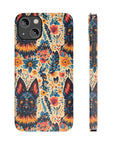 Bloomhound Shepherd Sentinel Slim Phone Cases