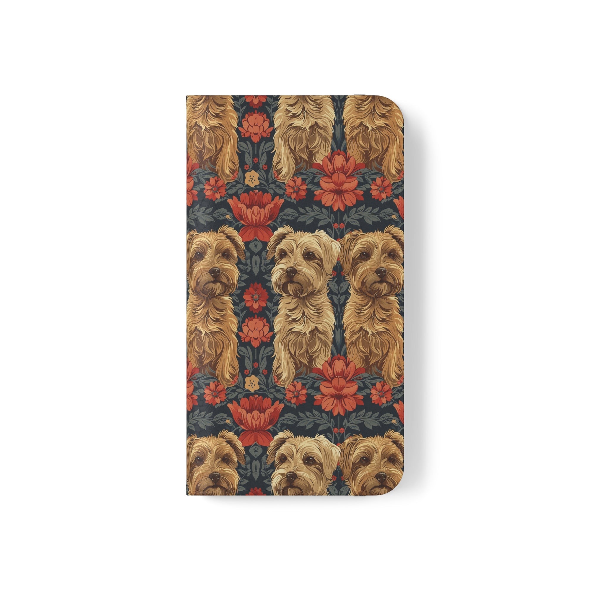 Yorkie Charm Twins Flip Cases