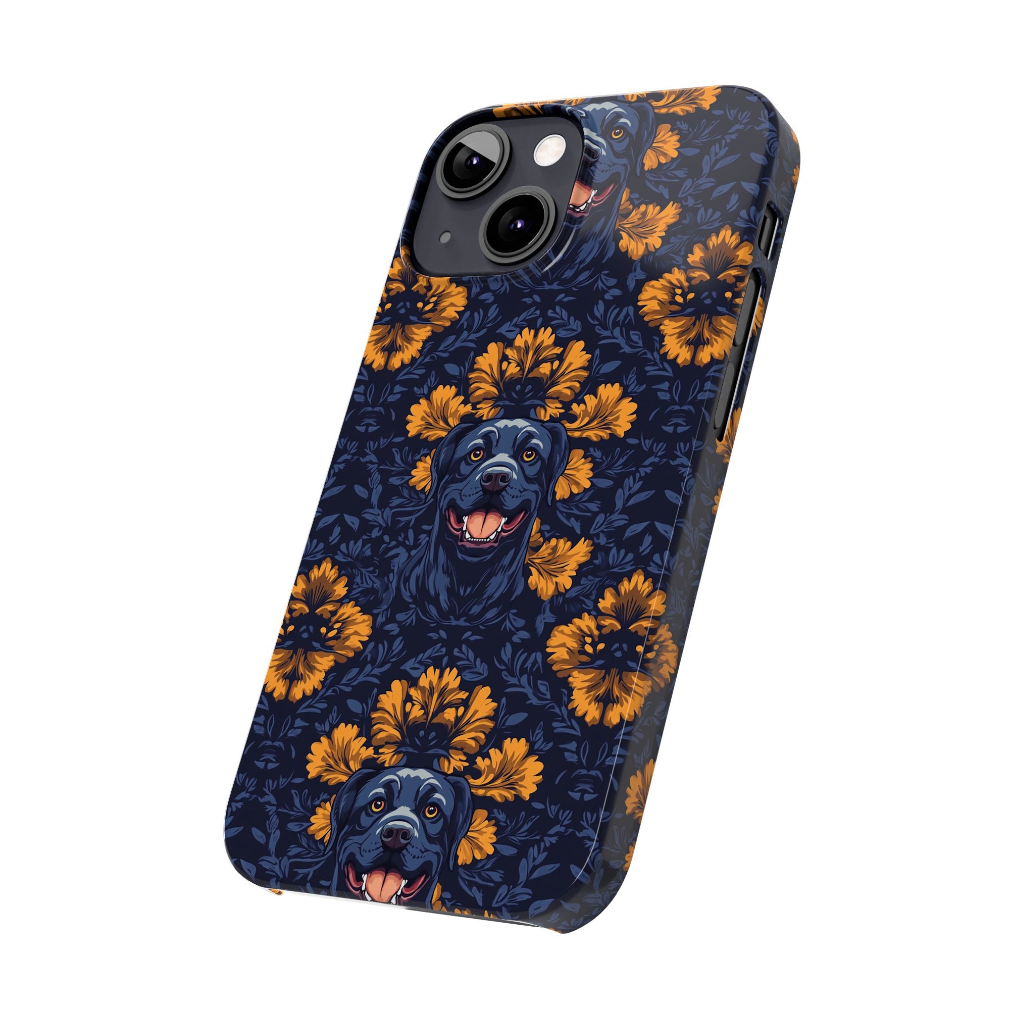 Royal Rottweiler Regalia Slim Phone Cases