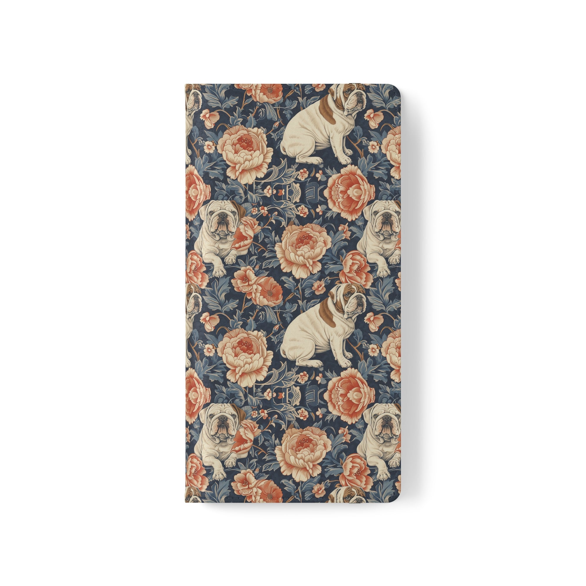 Blooming Bulldog Beauty Flip Cases