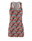 Rustic Charm Labrador Chic Women's Racerback Dress