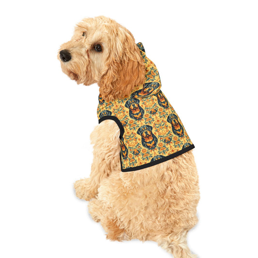 Royal Rottie Regalia Pet Hoodie