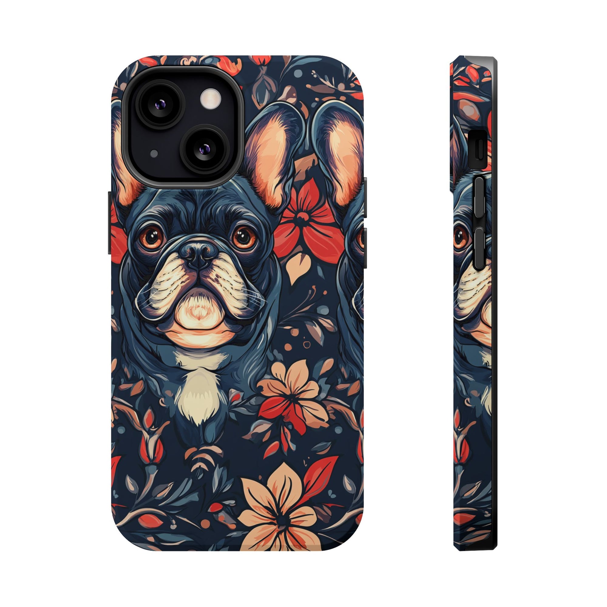 Gothic Rose Bulldog Noir Enchantment Magnetic Tough Cases