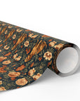 Dazzling Dachsund Blossoms & Foliage Wrapping Paper