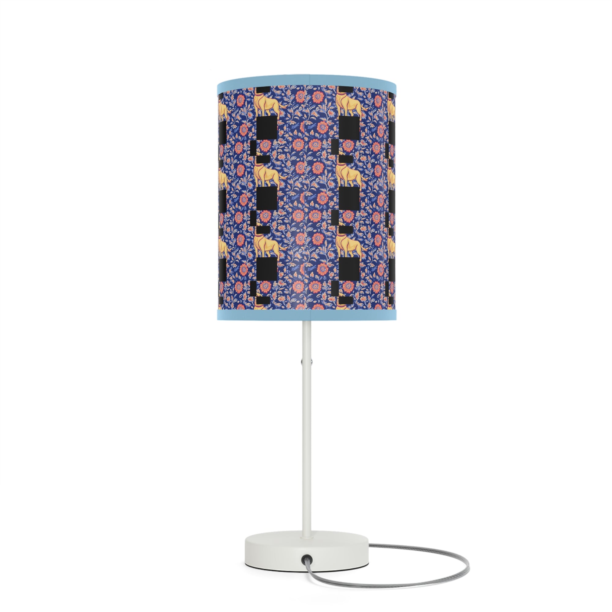 Bloomtastic Lab Petal Parade Lamp on a Stand