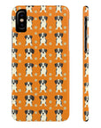 Boxer Blissful Chic Canine Slim Phone Cases