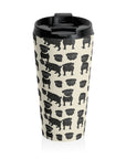 Puggie Pout Perfection Stainless Steel Travel Mug