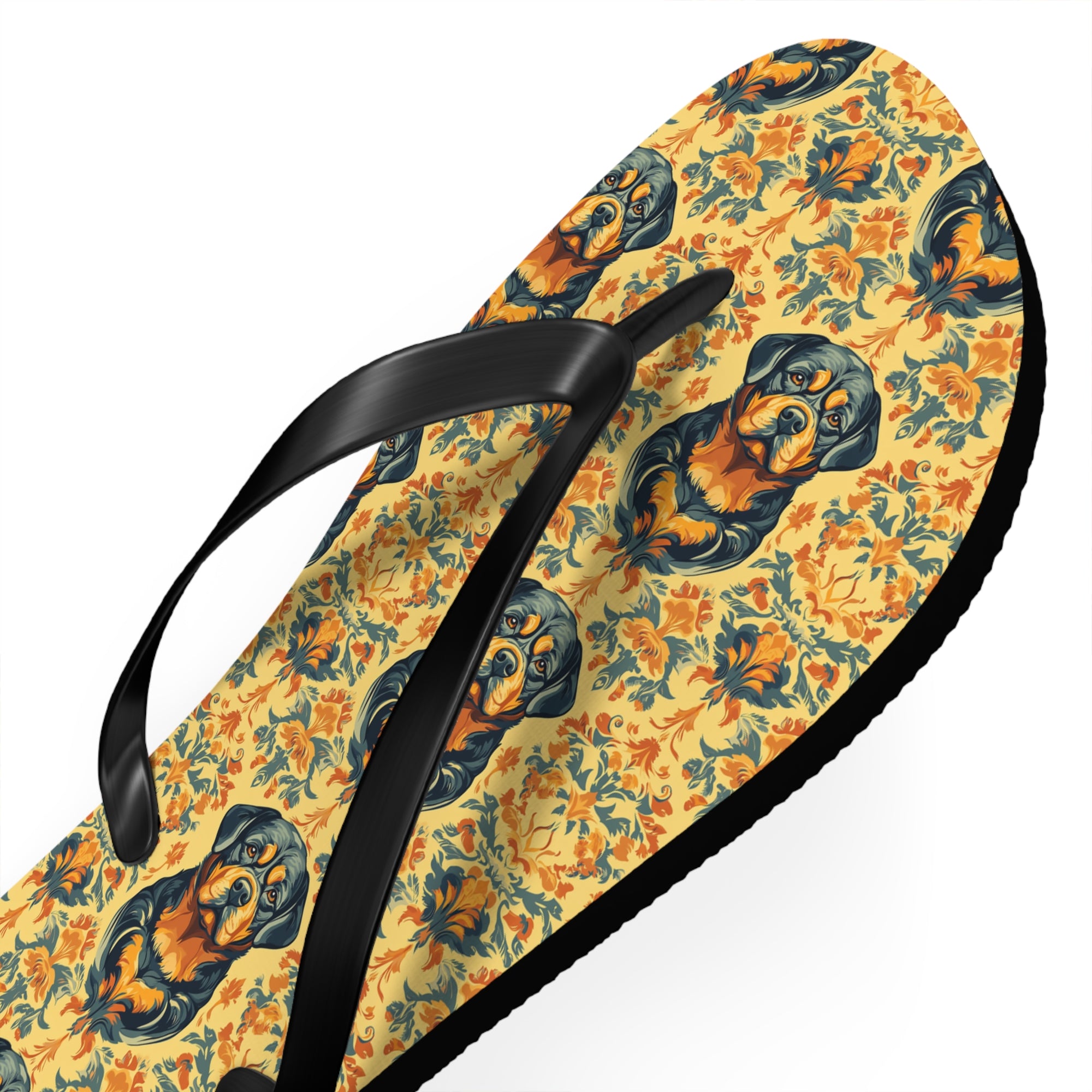 Royal Rottie Regalia Flip Flops