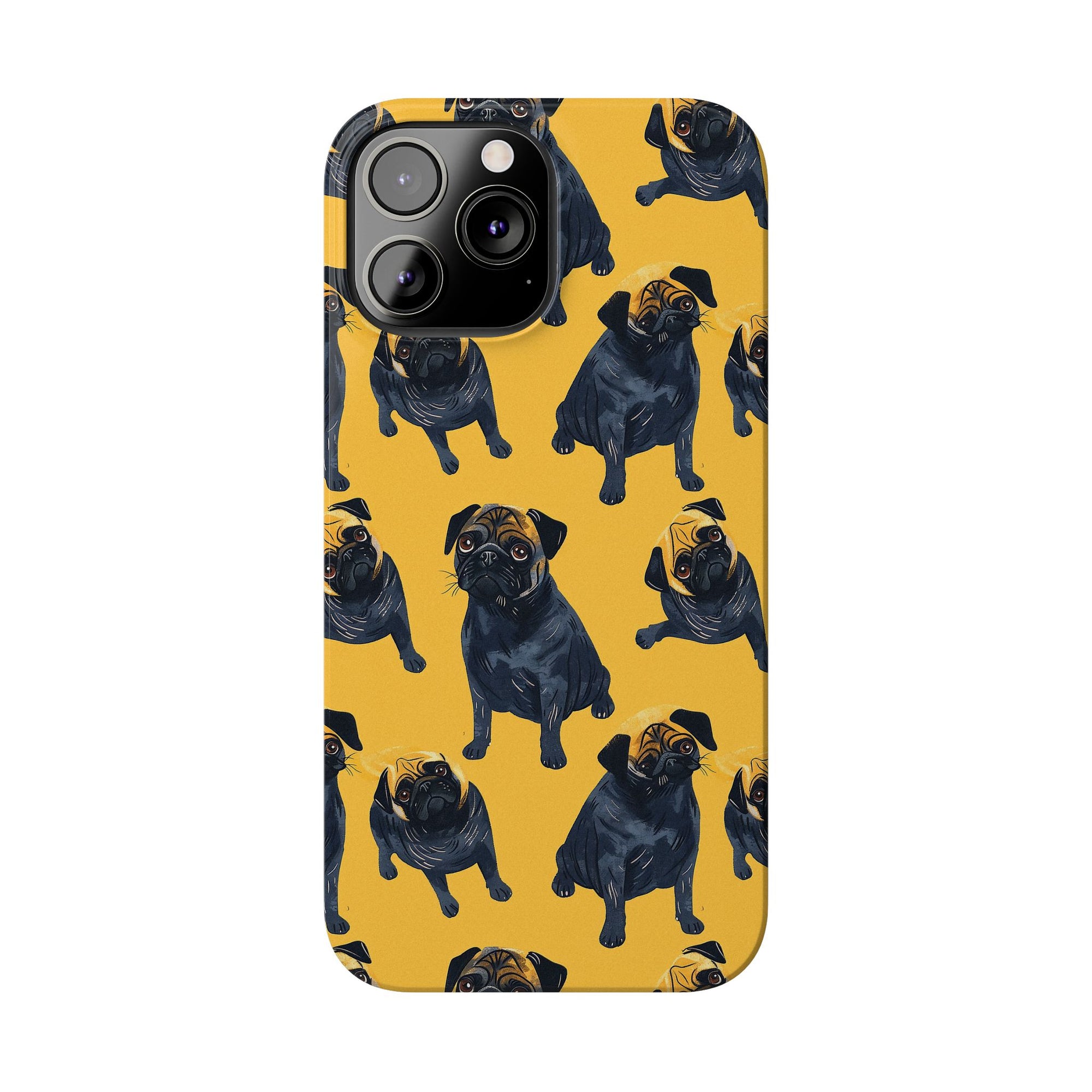 Puglet Posh Paradise Slim Phone Cases