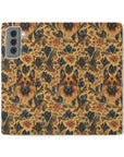 Autumnal German Shepherd Glamour Flip Cases