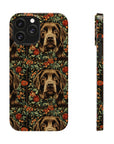 Labrador Lush Pooch Tapestry Slim Phone Cases