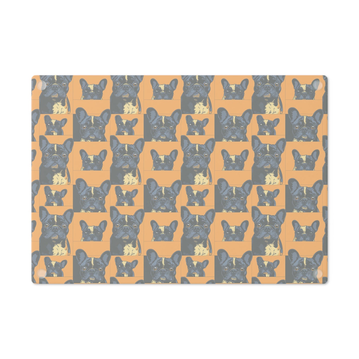 Frenchie Pawsitively Pawsome Peek-a-Boo Perfection Cutting Board