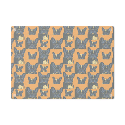 Frenchie Pawsitively Pawsome Peek-a-Boo Perfection Cutting Board