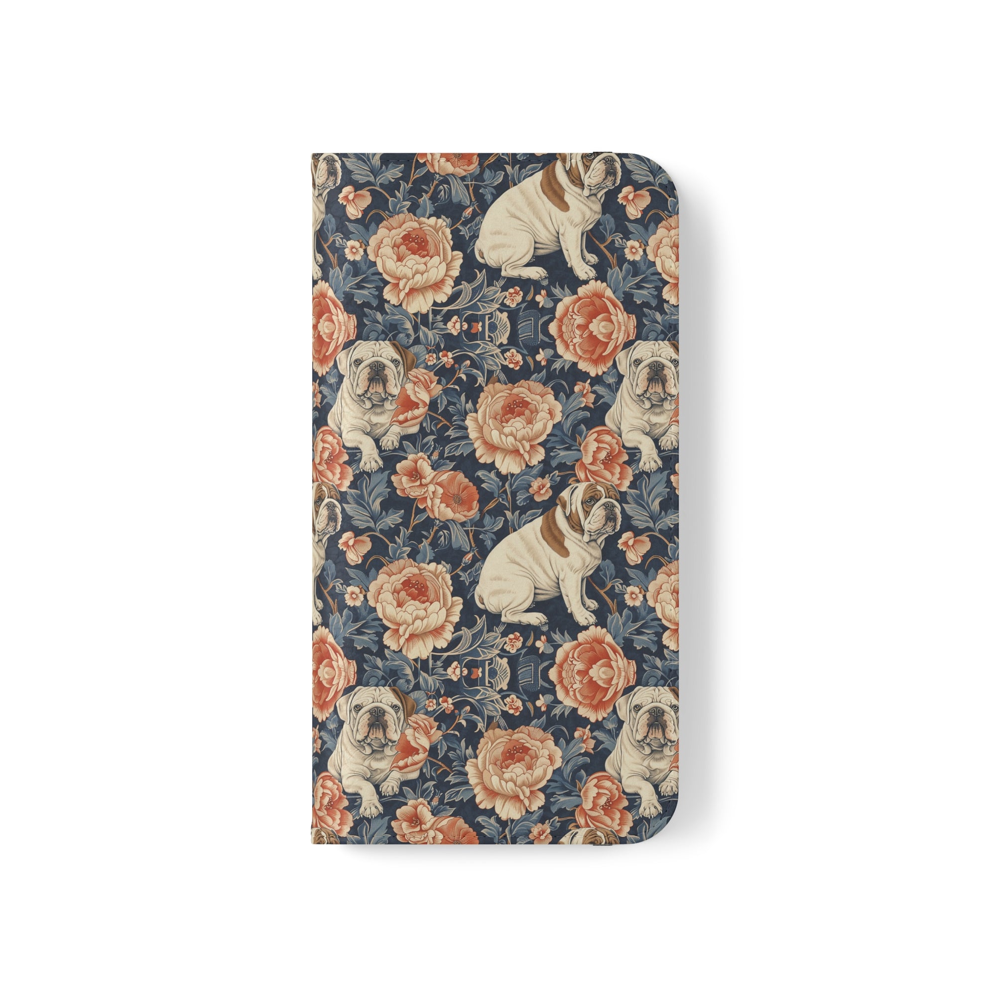 Blooming Bulldog Beauty Flip Cases