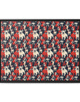 Bulldoggy Bliss Chomper Matte Canvas, Framed